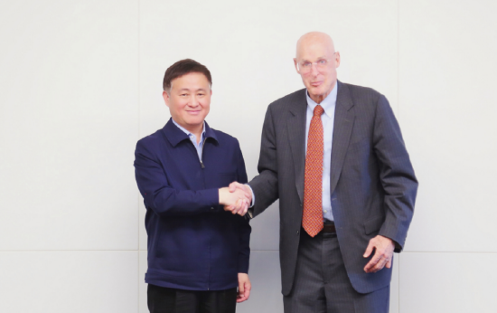 央行行长潘功胜会见美国