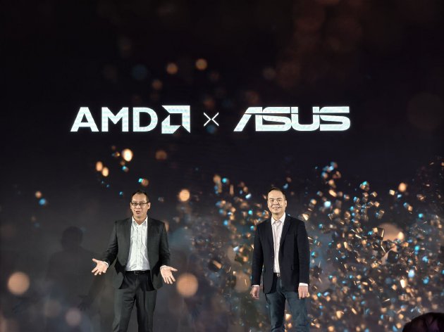 华硕新品亮相AMD AI PC创新