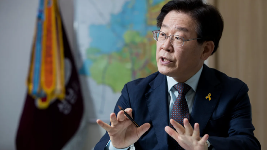 韩国总统候选人李在明提