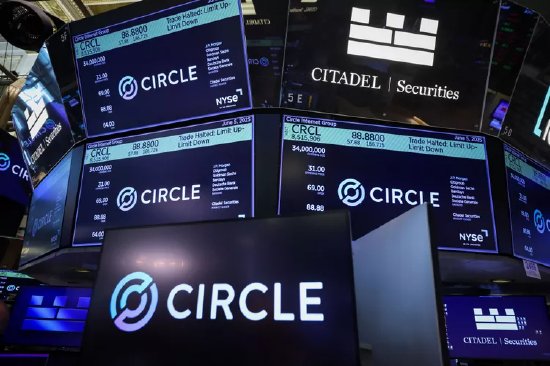 稳定币发行商Circle上市后